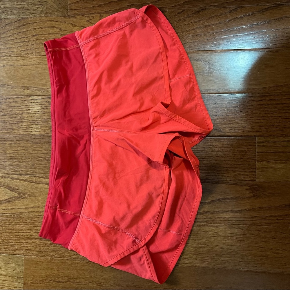 Lululemon Speed Shorts — Size 8 — Length 2.5